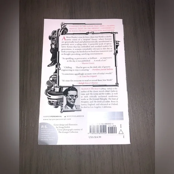 Brave New World by Aldous Huxley Paperback ISBN 9780060850524 - Picture 2 of 2